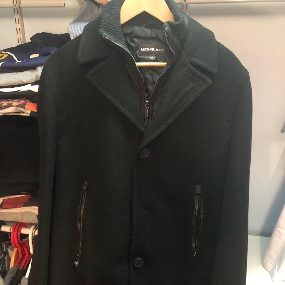 Michael Khors Men Short Peacoat
